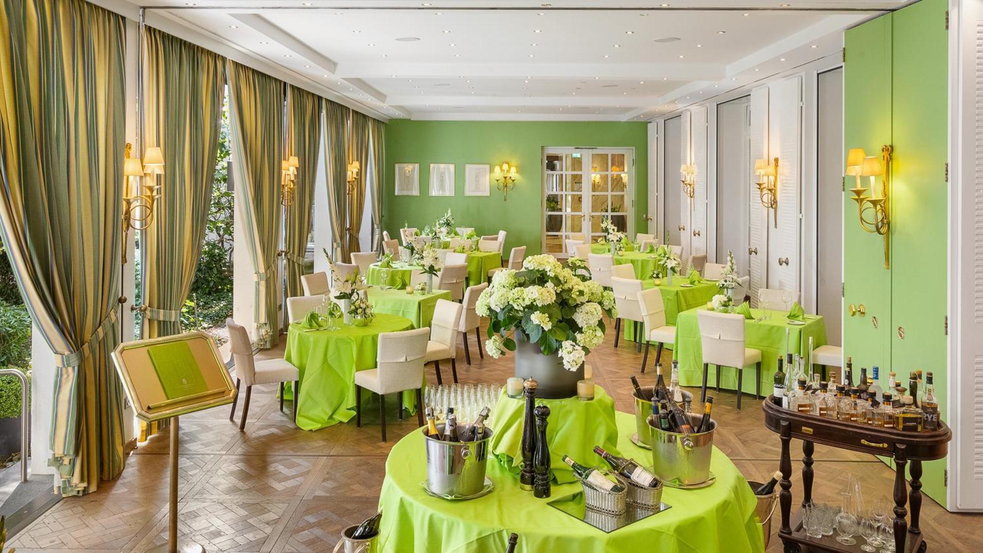 Hotel Europaeischer Hof Heidelberg, Bestes Hotel Deutschlands In Historischer Architektur Exteriér fotografie The Green Room