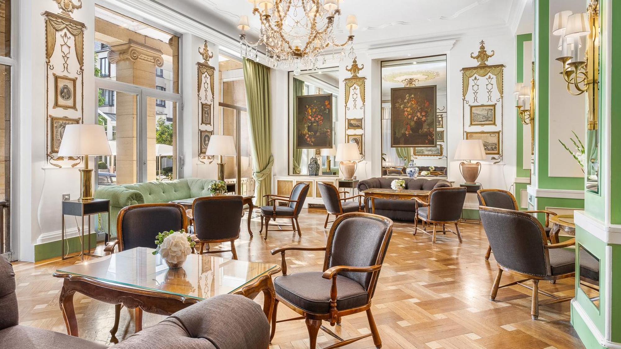 Hotel Europaeischer Hof Heidelberg, Bestes Hotel Deutschlands In Historischer Architektur Exteriér fotografie The Drawing Room