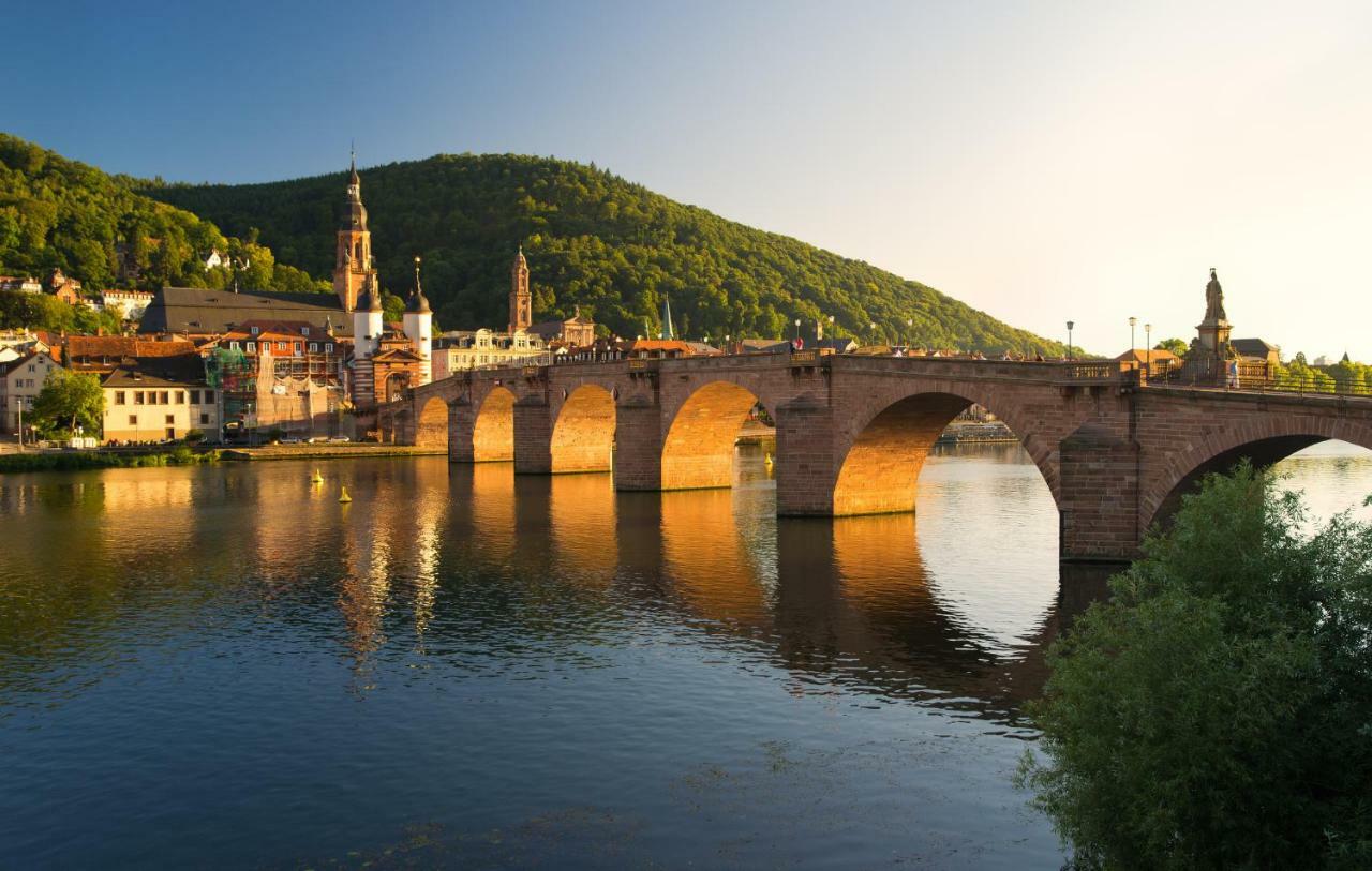 Hotel Europaeischer Hof Heidelberg, Bestes Hotel Deutschlands In Historischer Architektur Exteriér fotografie The Alte Brücke